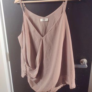 Spaghetti Strap Chiffon Top